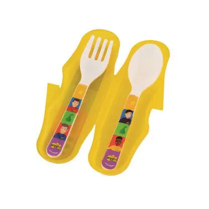 The Wiggles Fork & Spoon Travel Cutlery