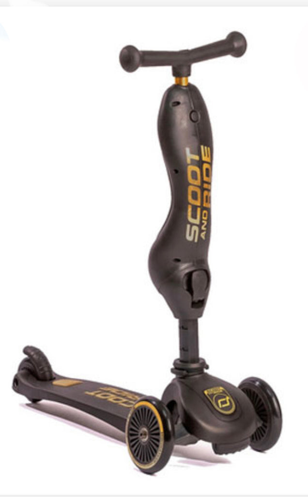 SCOOT & RIDE HIGHWAYKICK 1 BLK/GOLD