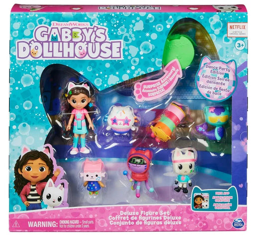 Gabbys Dollhouse Dance Party Figure Set