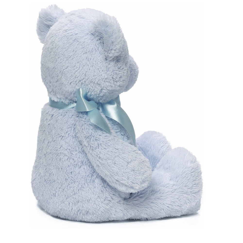 GUND BEAR MY FIRST TEDDY 38CM BLUE