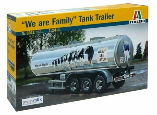 ITALERI 1:24 TANK TRAILER WE ARE FAMILY