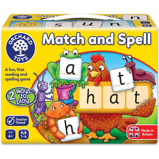 ORCHARD TOYS MATCH AND SPELL GAME