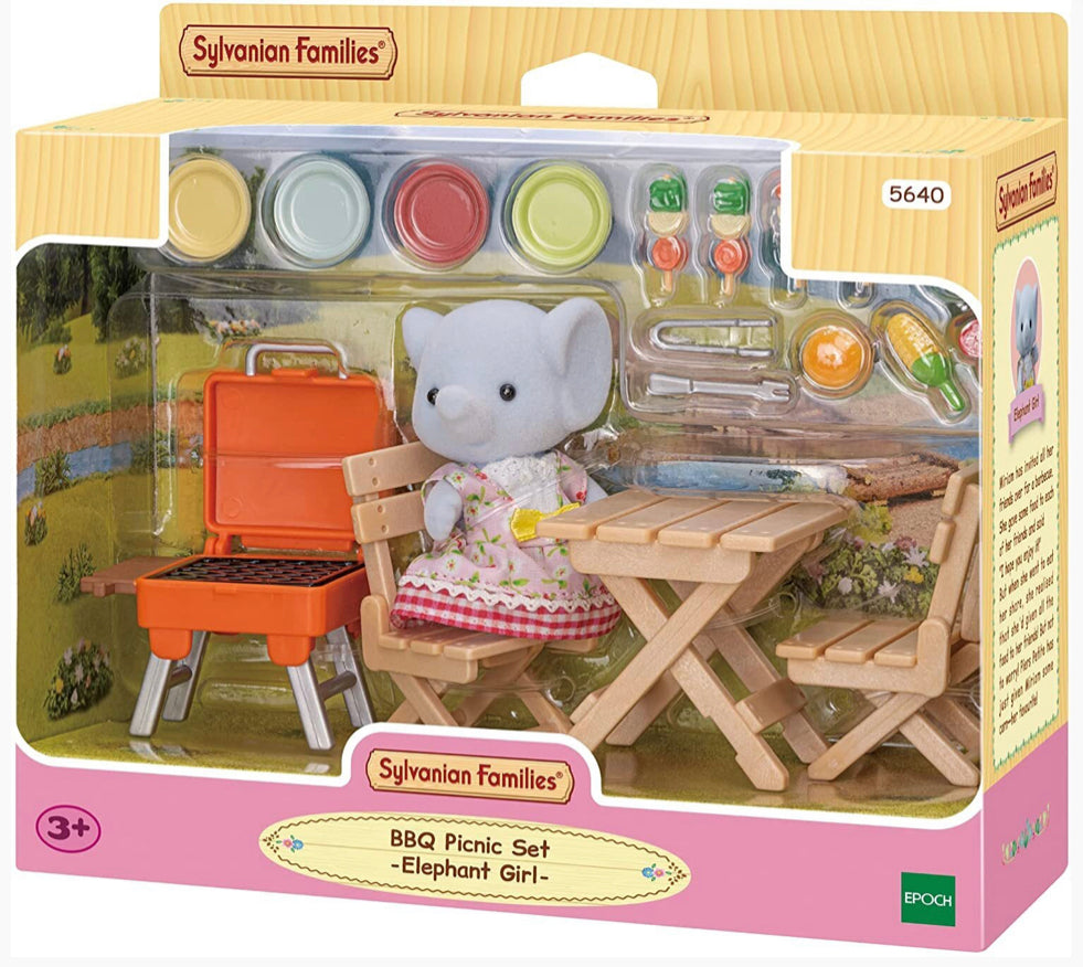 SYL/F BBQ PICNIC SET ELEPHANT GIRL