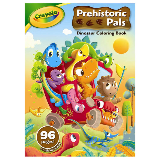 CRAYOLA COLORING BOOK PREHISTORIC PALS