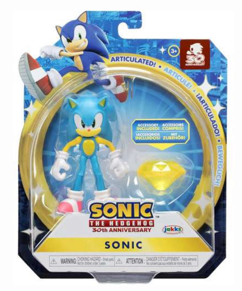 SONIC THE HEDGEHOG 2 4 INCH FIG AST