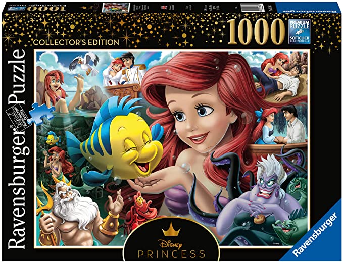 PUZZLE 1000PC DISNEY HEROINES #3 ARIEL