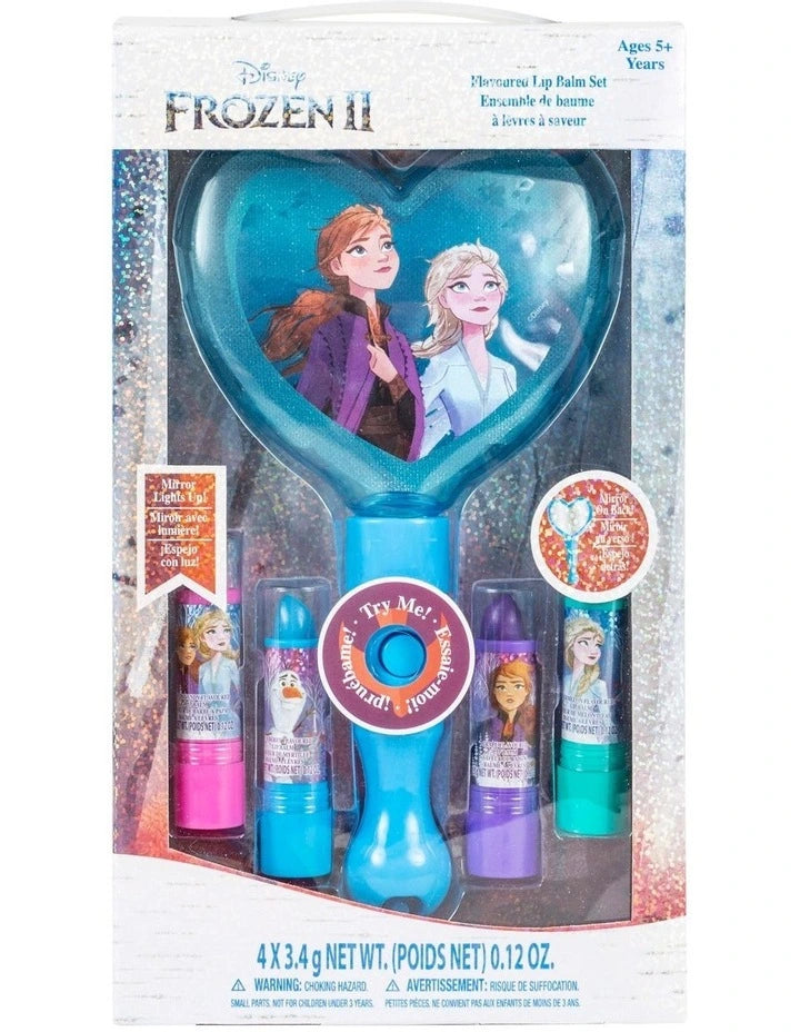 FROZEN 2 4 PK LIP BALM WITH MIRROR