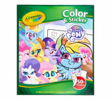 CRAYOLA COLOR & STICKER BOOK MLP