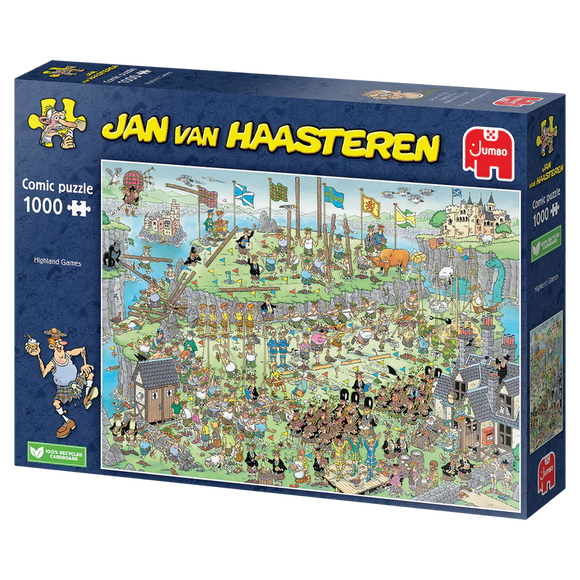 PUZZLE 1000PC JVH HIGHLAND GAMES