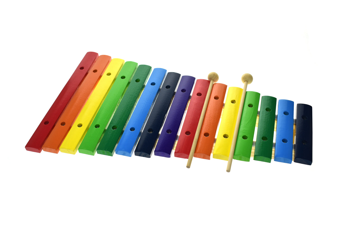 WOODEN XYLOPHONE RAINBOW COLORS