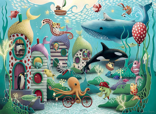 PUZZLE 100PC UNDERWATER WONDERS