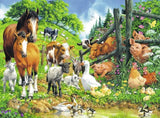 PUZZLE 100PC ANIMAL GET TOGETHER