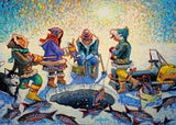 PUZZLE 1000PC ICE FISHING