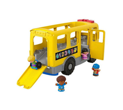 F/P LP YELLOW SCHOOL BUS PULL ALONG