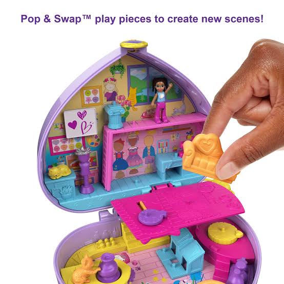 POLLY POCKET P/WORLD SHANI ART STUDIO