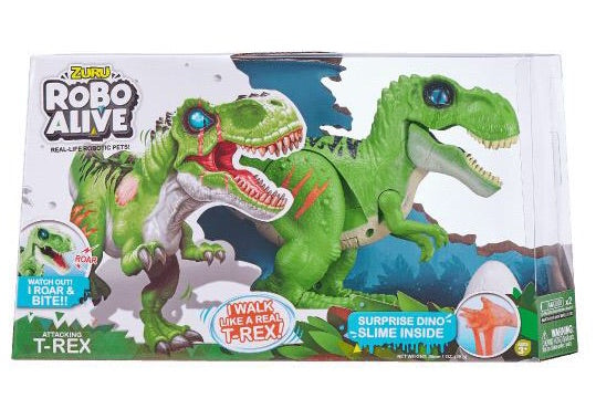 ROBO ALIVE ROBOTIC DINOSAUR W SLIME