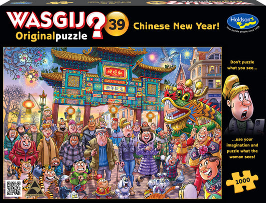 Puzzle Wasgij #39 Orig Chinese New Year