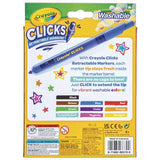 CRAYOLA MARKER RETRACTABLE CLICK 10PK