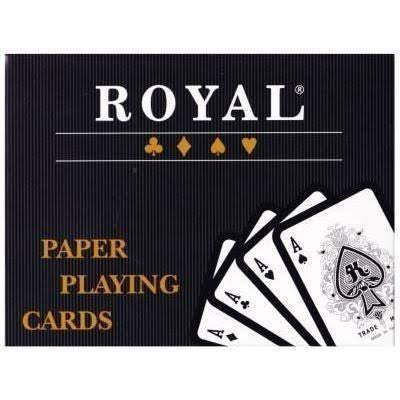 CARD GAME ROYAL PLAYING CARDS DOUBLE PK