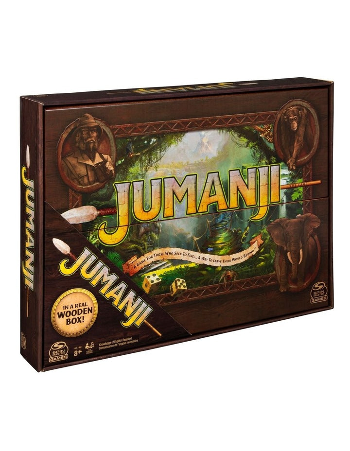 Game Jumanji In Real Wood Case