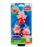 TOMY PEPPA PIG 3PK BATH SQUIRTER DAD,P&G