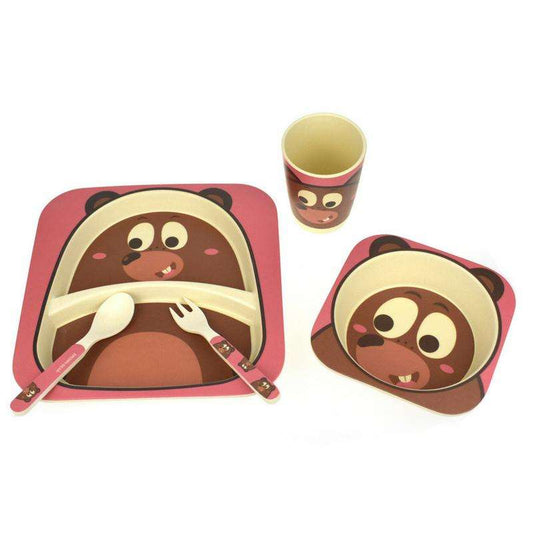 Bamboozoo Dinnerware 5Pcs Bear