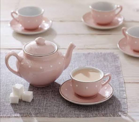 Tea Set Deluxe Porcelain 13Pc