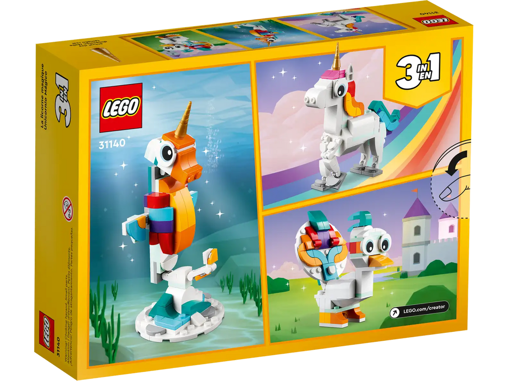 LEGO 31140 CREATOR MAGICAL UNICORNS