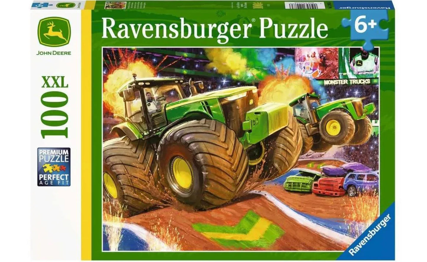 PUZZLE 100PC JOHN DEERE BIG WHEELS