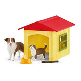 SCHLEICH 42573 FRIENDLY DOG HOUSE