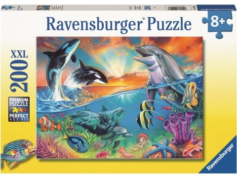 PUZZLE 200PC OCEAN WILDLIFE