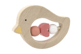 WOODEN ANIMAL RATTLE CALM