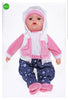 BABY DOLL LAYLA PINK/WHITE