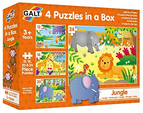 PUZZLE 4 IN A BOX GALT JUNGLE