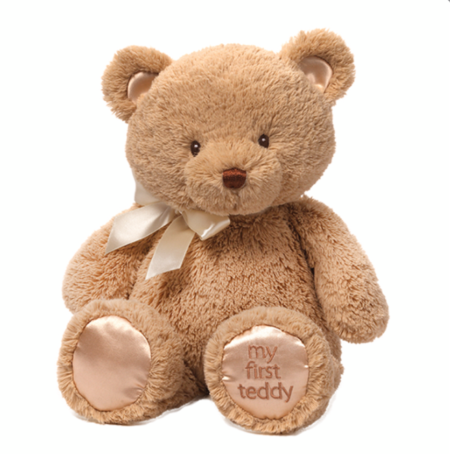 GUND BEAR MY FIRST TEDDY 38CM TAN