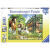 PUZZLE 100PC ANIMAL GET TOGETHER