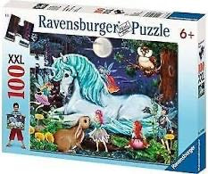 PUZZLE 100PC UNICORNS WORLD