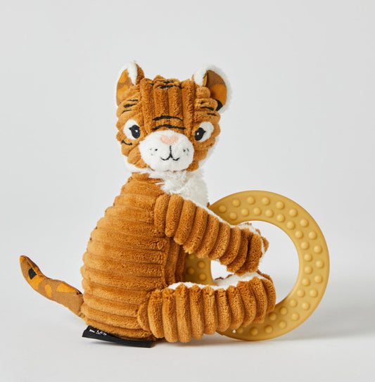 PILBEAM TEETHING RING TIGER