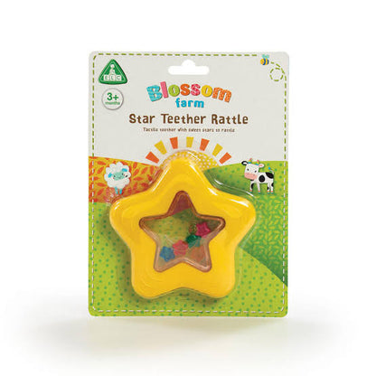 ELC BLOSSOM FARM STAR TEETHER RATTLE