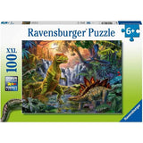 PUZZLE 100PC DINOSAUR OASIS