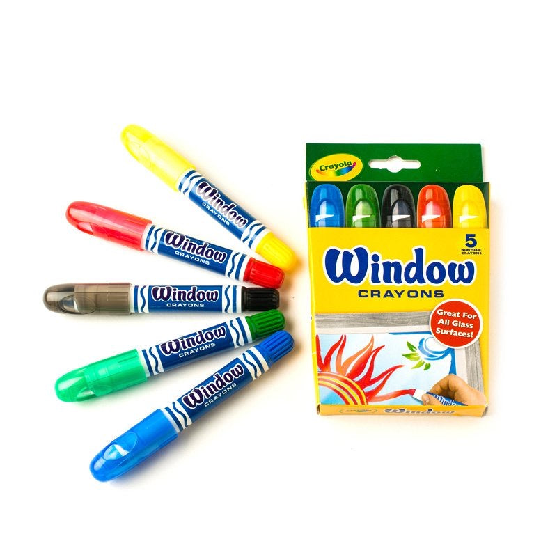 CRAYOLA CRAYONS WINDOW WASHABLE