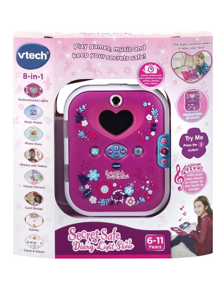 VTECH SECRET SAFE DIARY LIGHTS SHOW