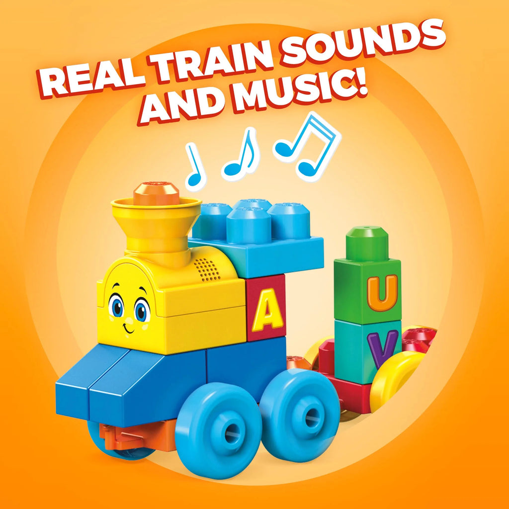 MEGA BLOCKS ABC LEARNING TRAIN