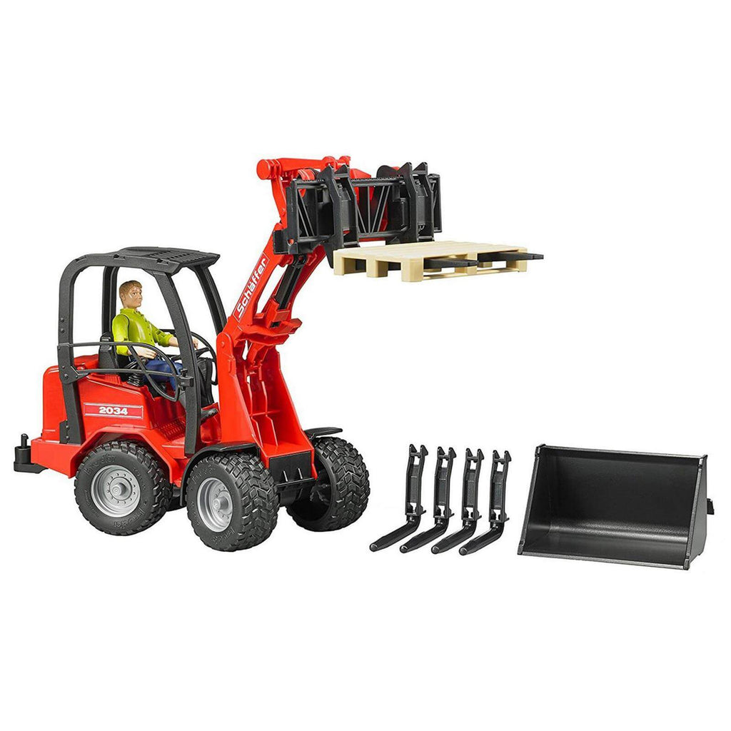 BRUDER 1:16 SHAFFER COMPACT LOADER 2034