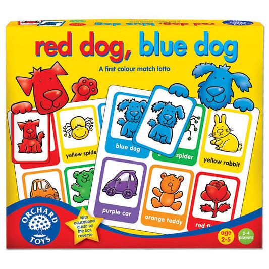 ORCHARD TOYS RED DOG BLUE DOG LOTTO GAME
