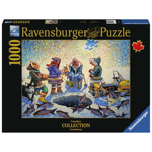 PUZZLE 1000PC ICE FISHING