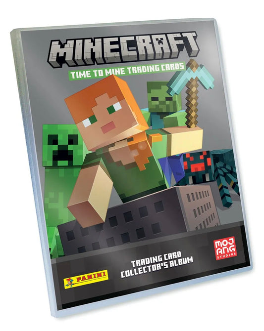 MINECRAFT TRADING CARDS COLLECTOR ALBUMN