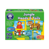 ORCHARD TOYS JUNGLE HEADS OR TAILS GAME