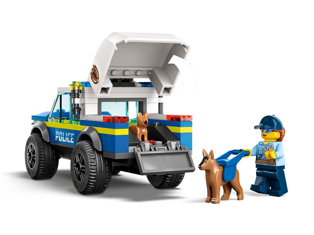 LEGO 60369 CITY MOBILE POLICE DOG TRAIN