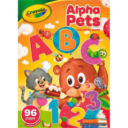 Crayola Coloring Book Alpha Pets